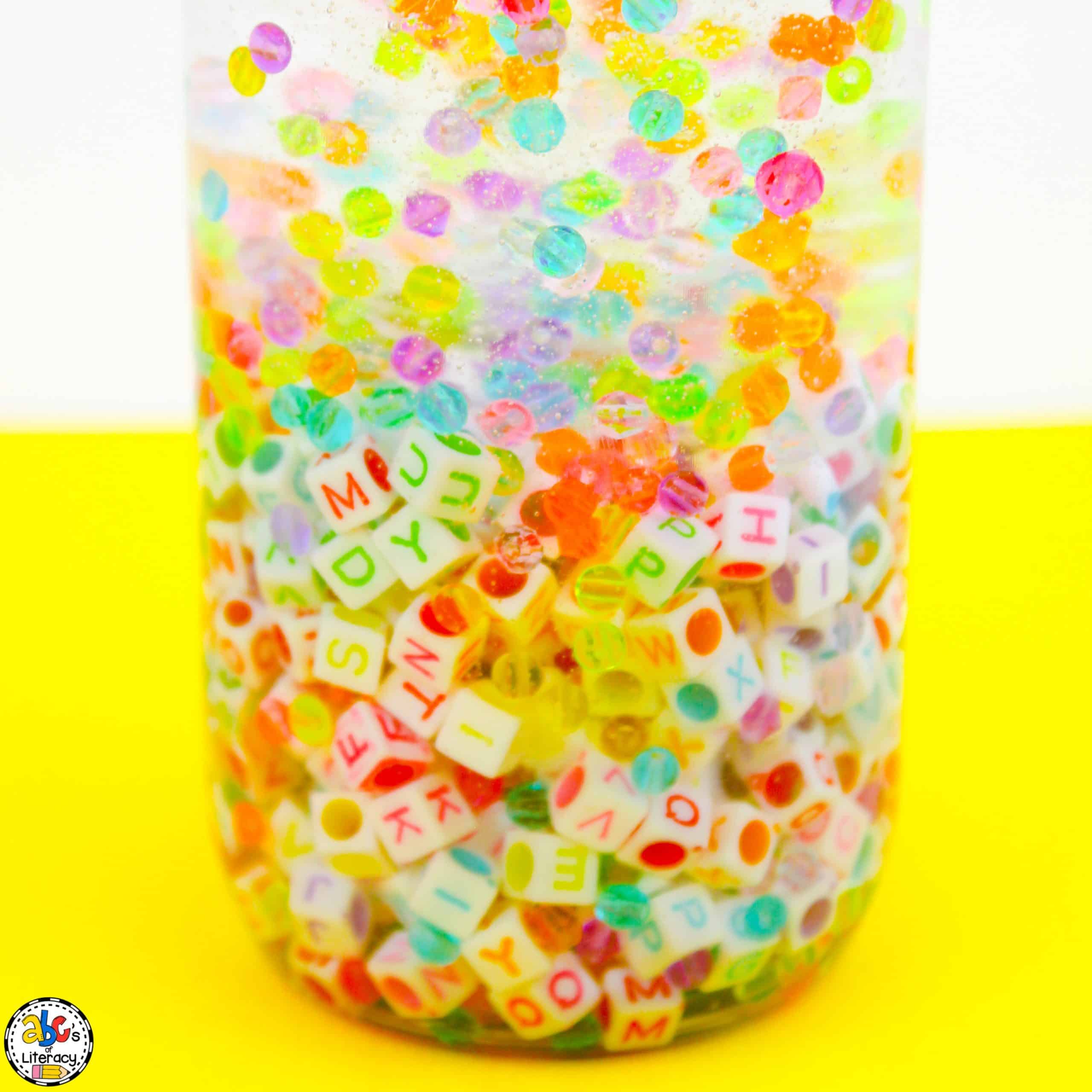 Letter Sensory Bottle