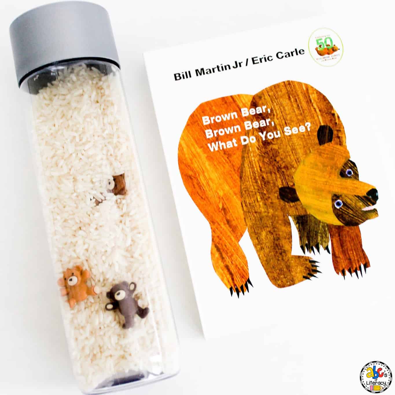 Brown Bear Sensory Bottle