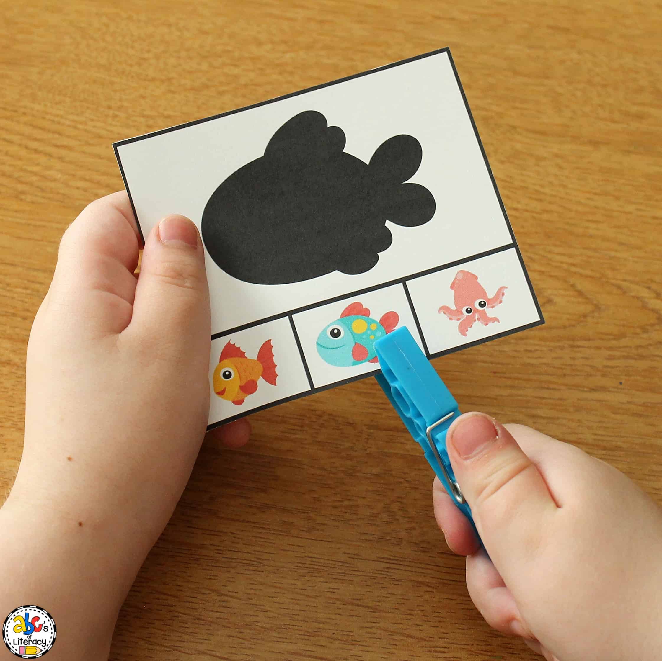 These free printable Ocean Visual Discrimination Clip Cards are a fun way to develop their visual discrimination and fine motor skills. Fine Motor Skills