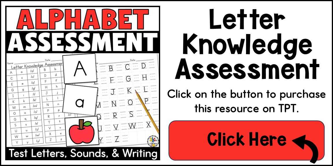letter identification assessment