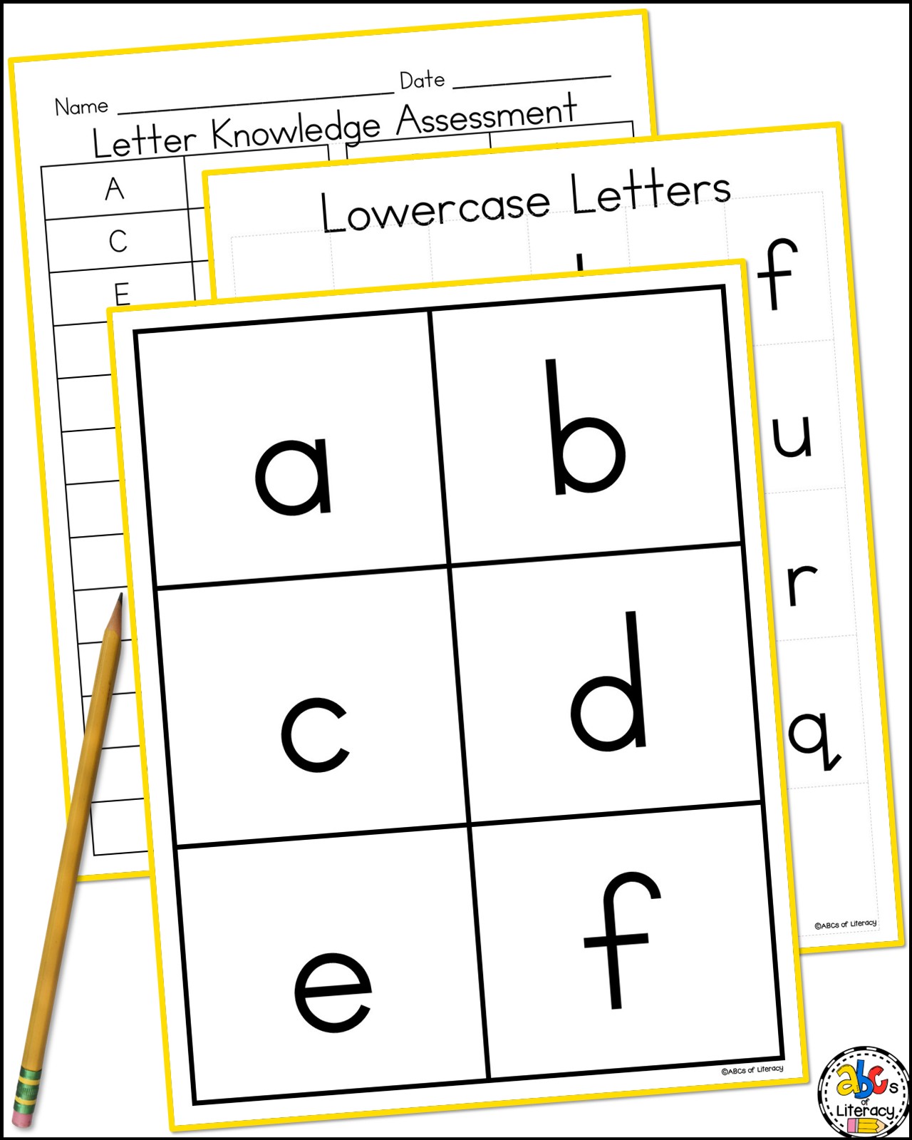 letter recognition assessment