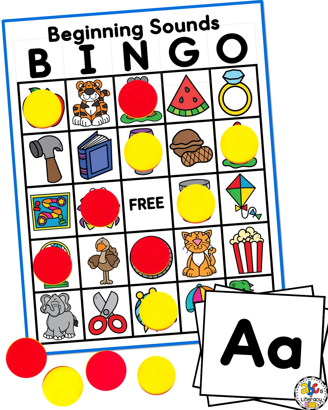 Phonics Bingo Game