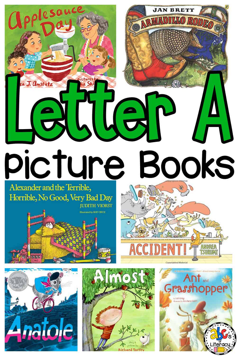 These Letter A Picture Books will help your preschoolers learn all about the first letter of the alphabet! Letter A Picture Books