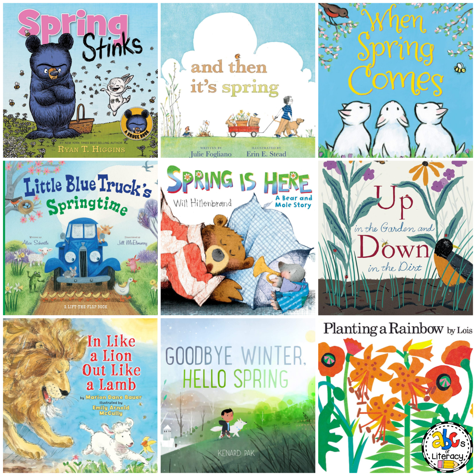 Spring Books for Preschoolers