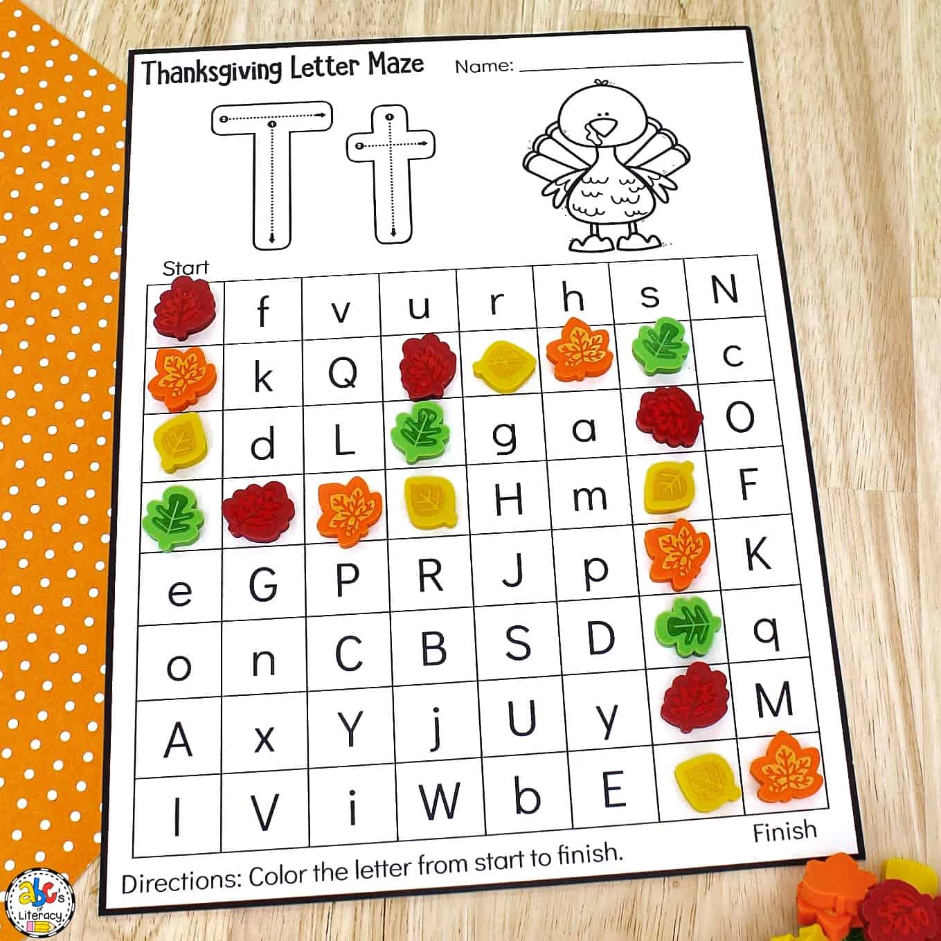 Letter Recognition Activity