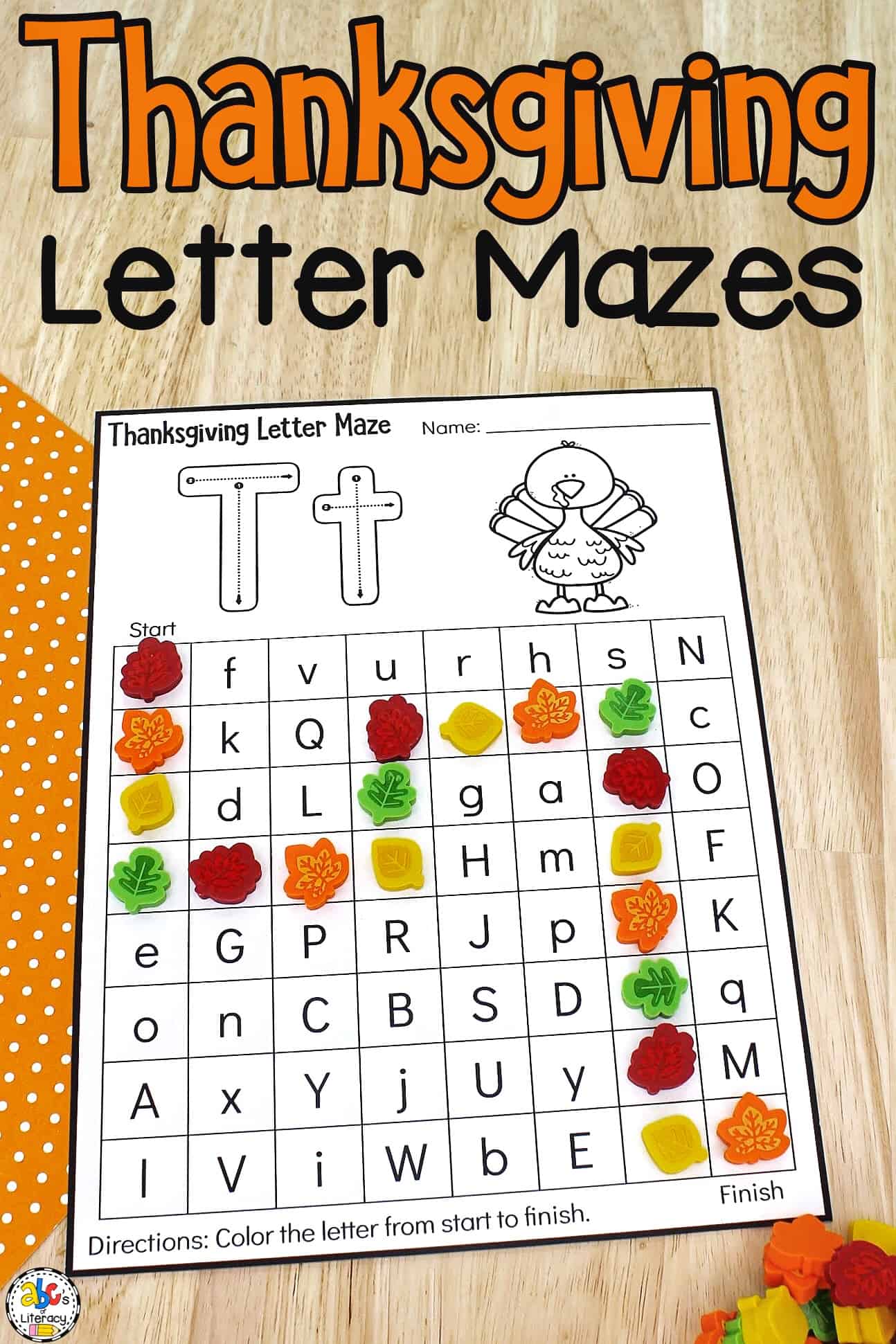 Thanksgiving Preschool Worksheets