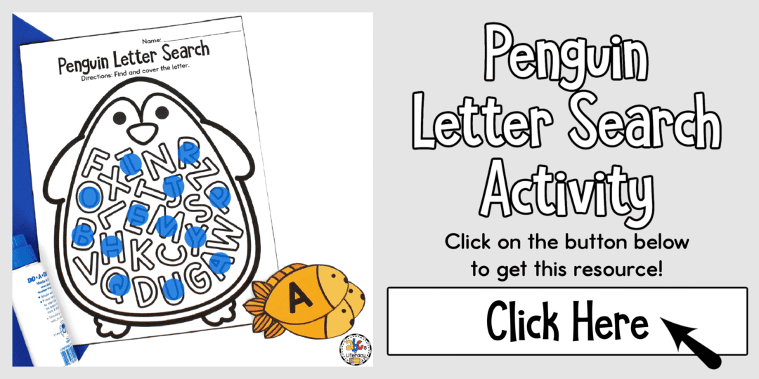 Penguin Letter Search Activity