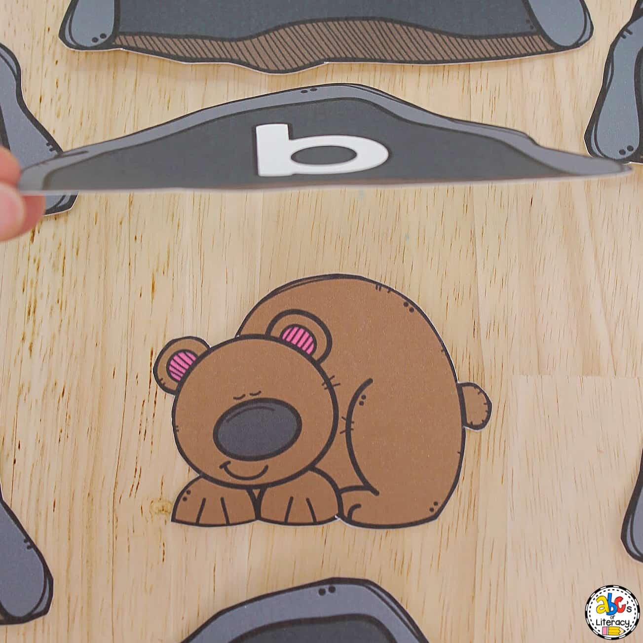 Hibernating Bear Alphabet Game