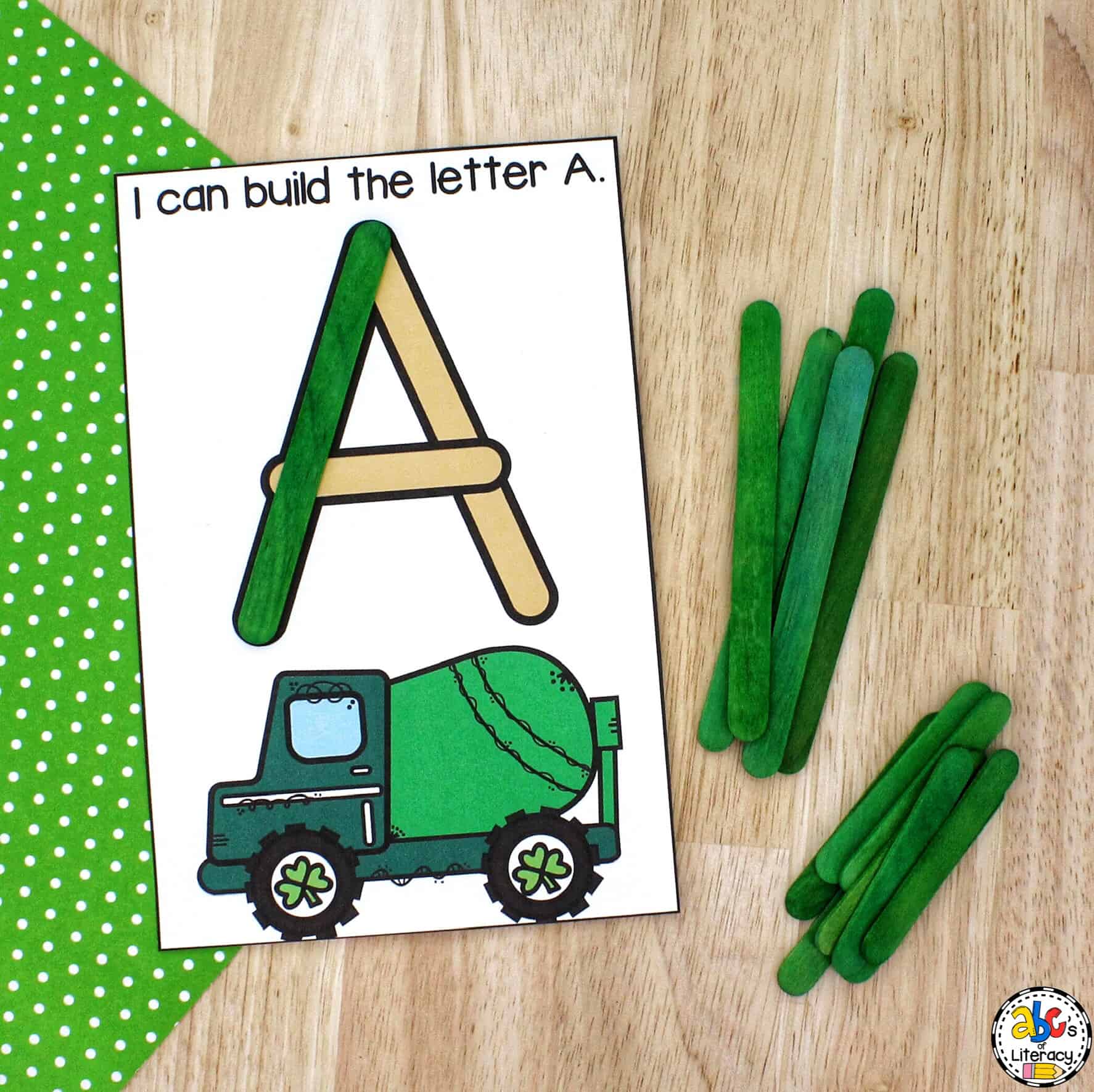 Building Letters Activity