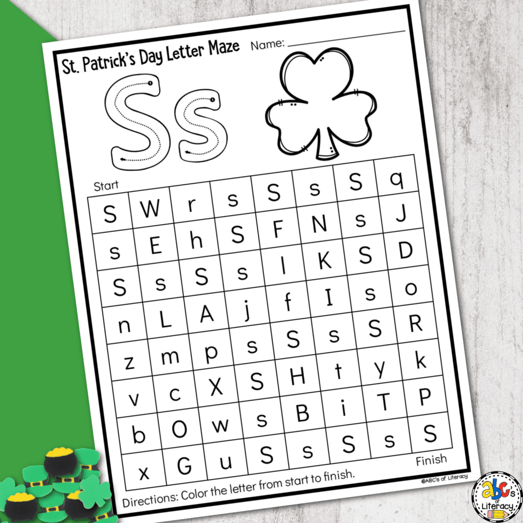 Letter Recognition Worksheets