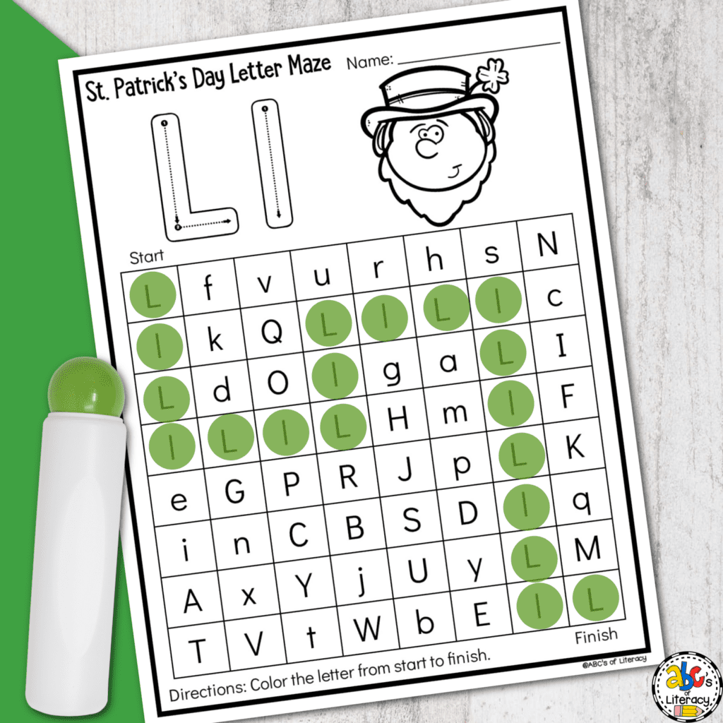 Letter Recognition Activity