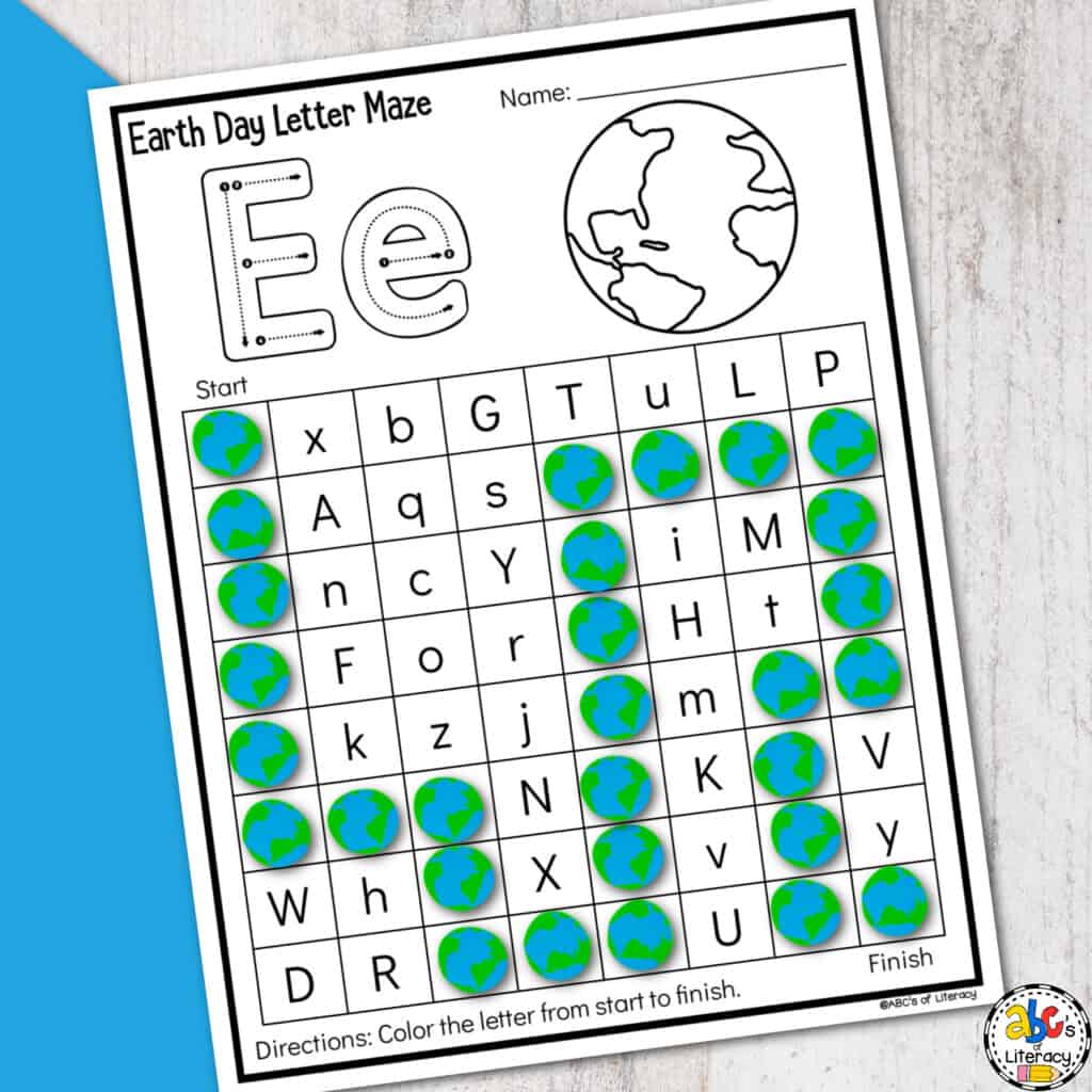 Letter Recognition Activity 
