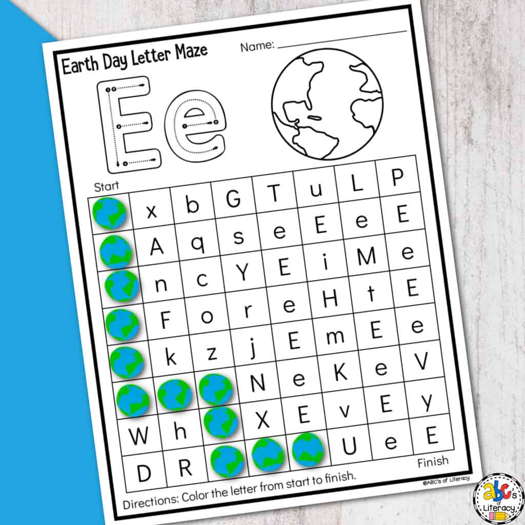 Earth Day Worksheets