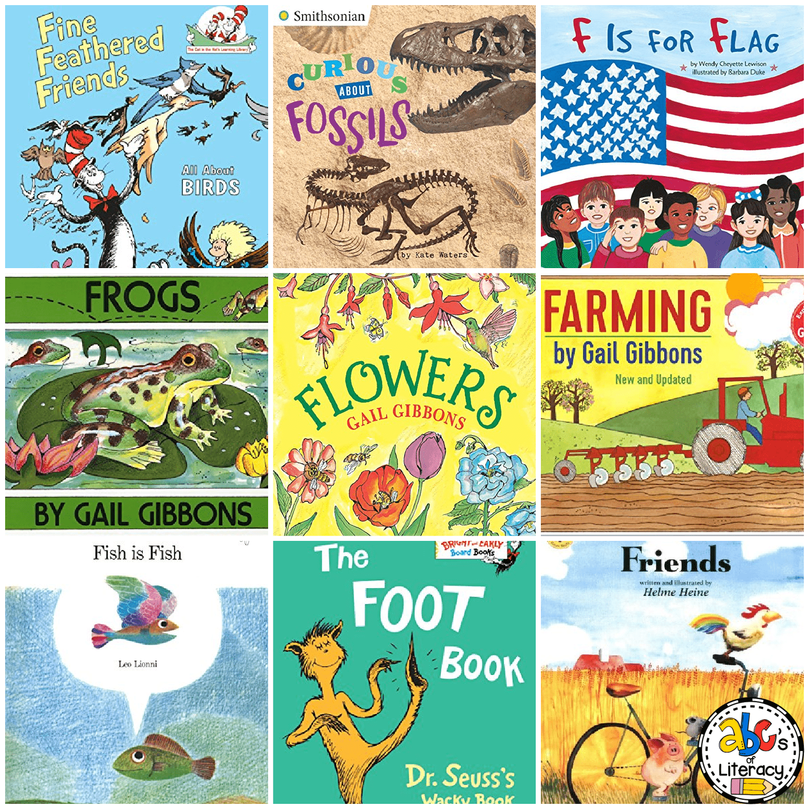 Letter F Books
