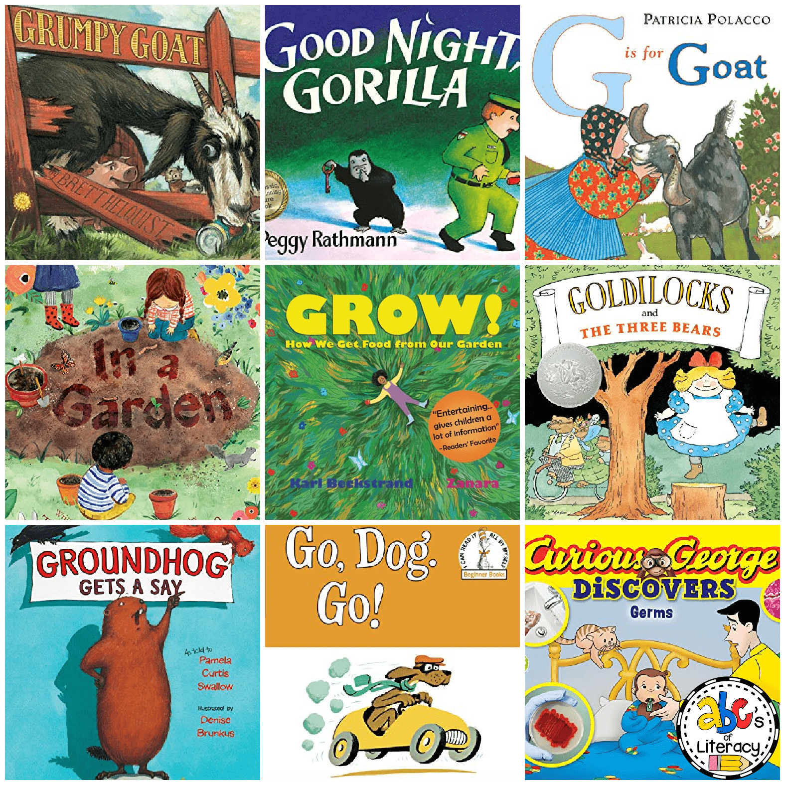 Letter G Books