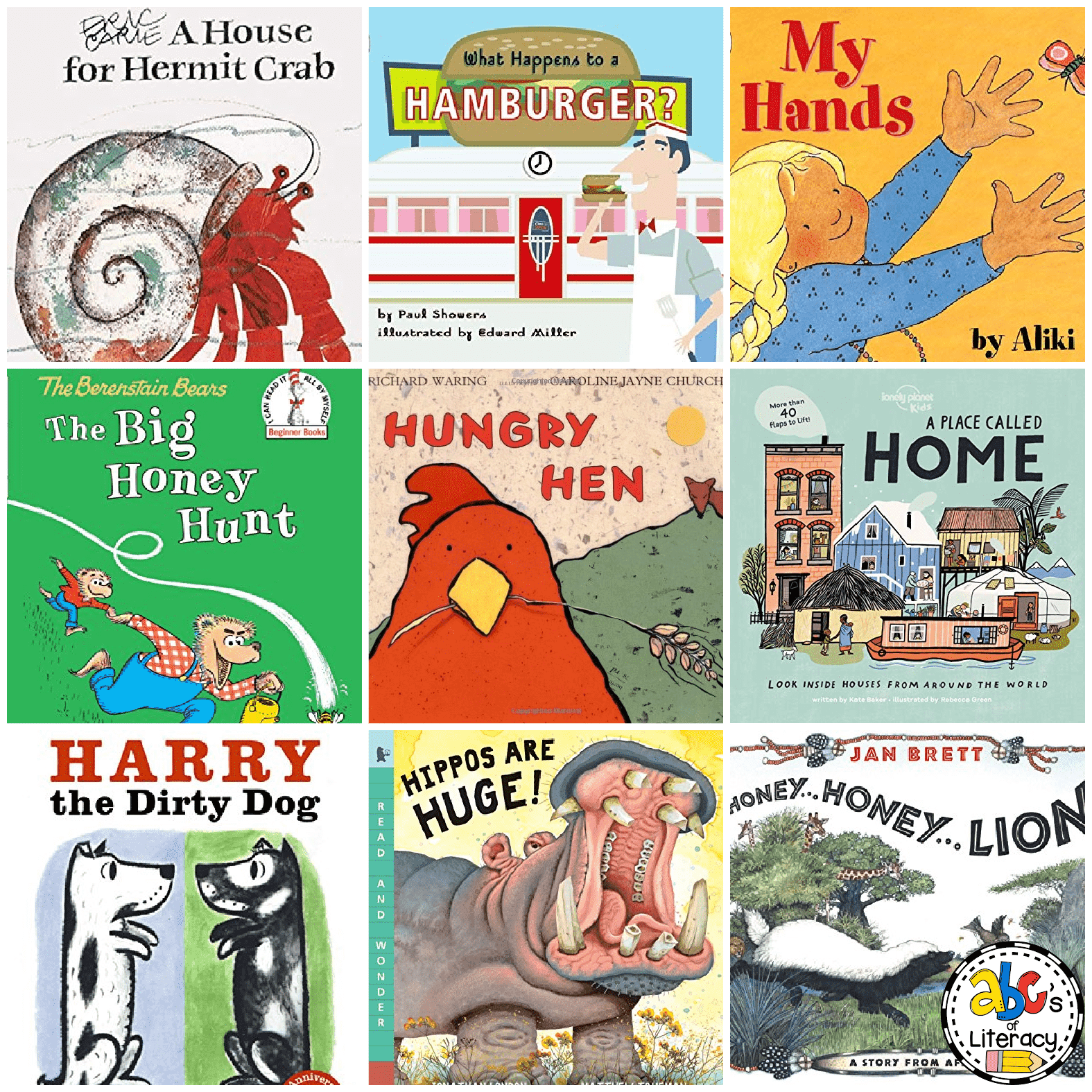 Letter H Books