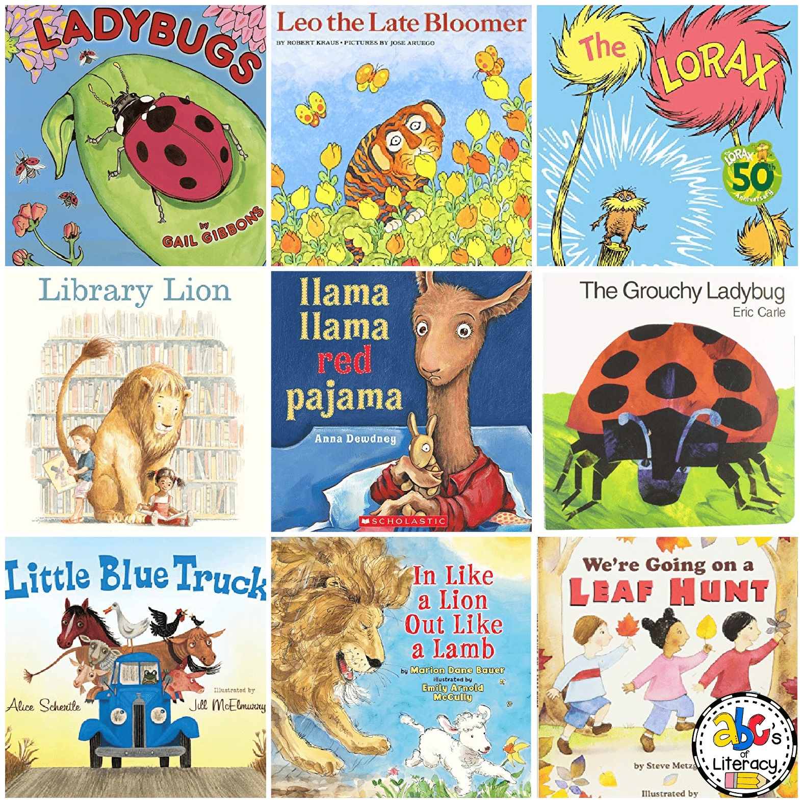 Letter L Books