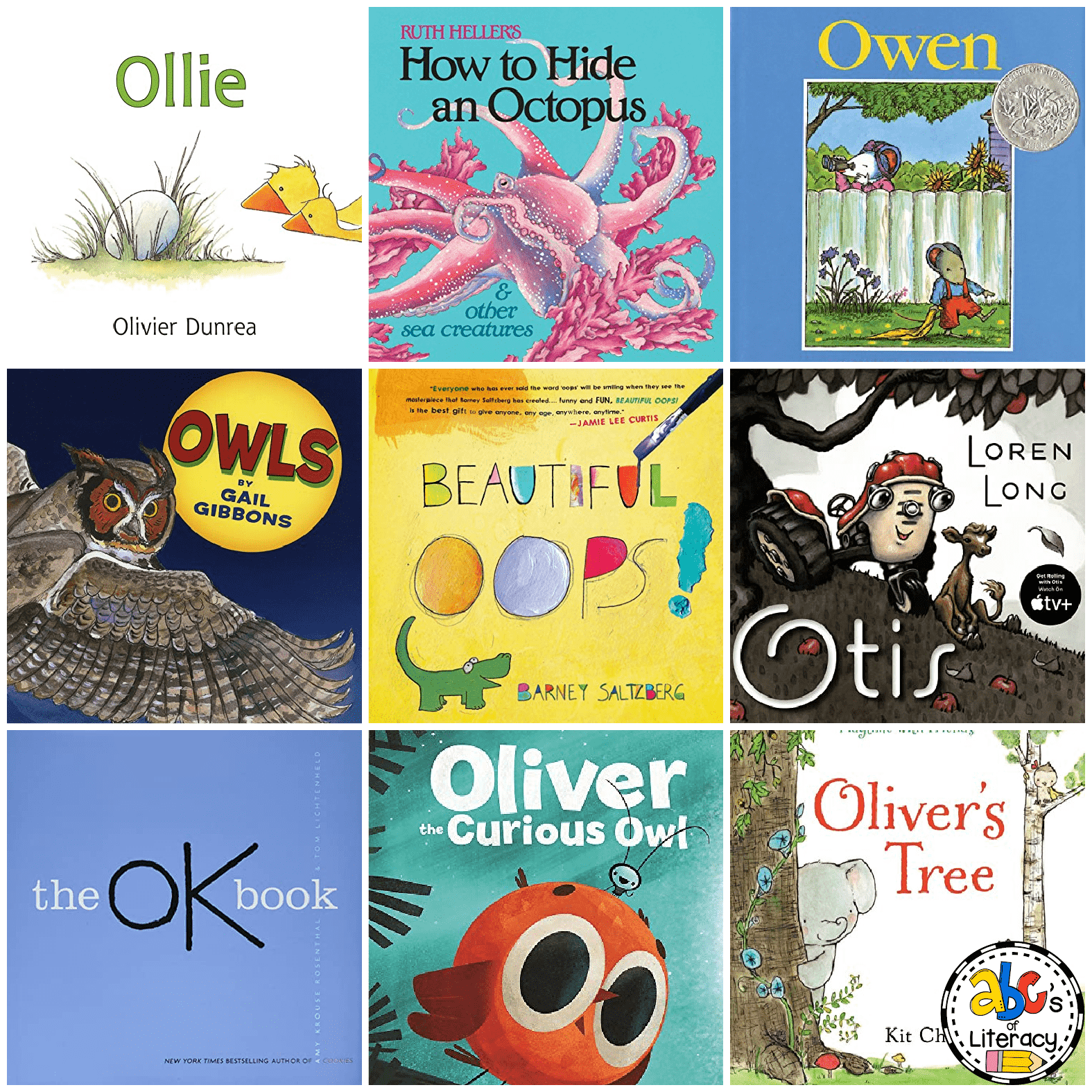Letter O Books