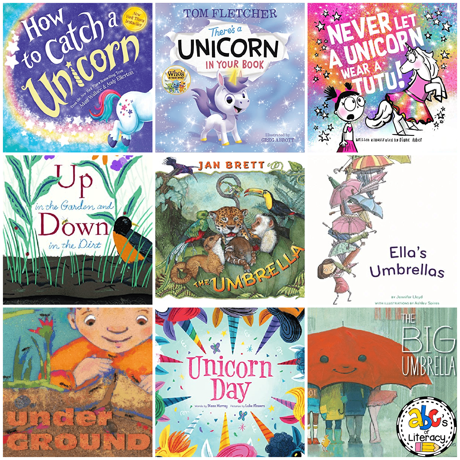 Letter U Books