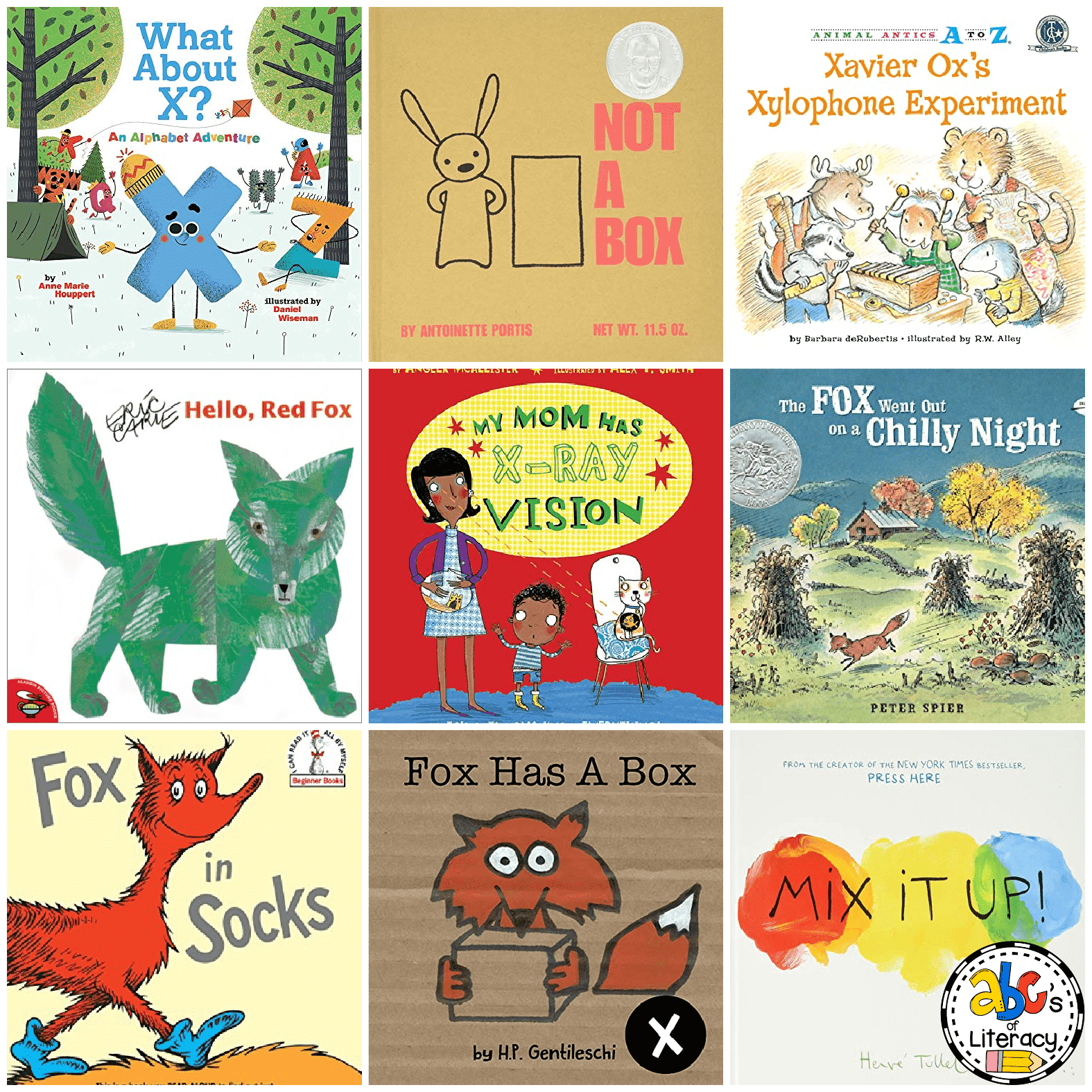 Letter X Books