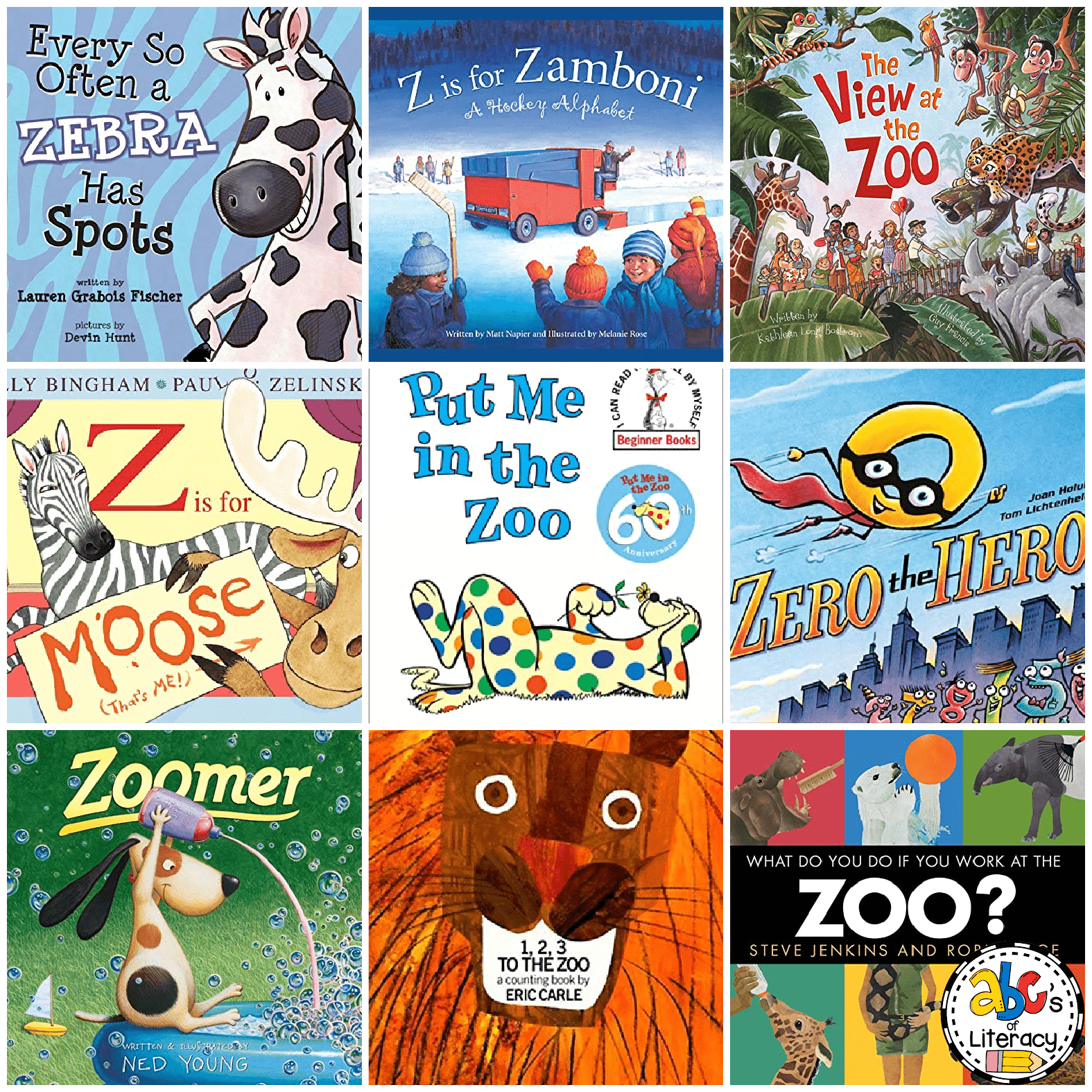Letter Z Books