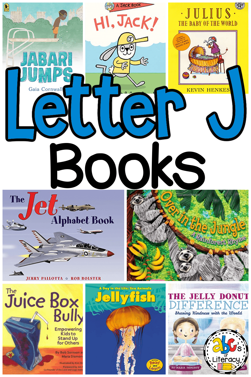 Letter J Books for Preschook