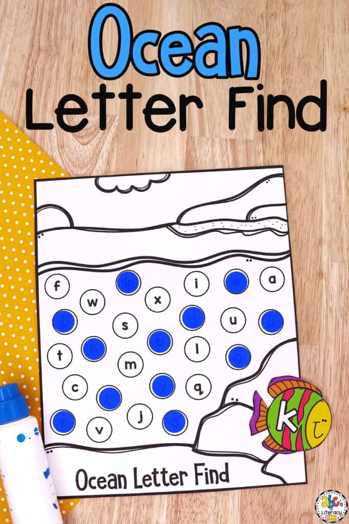 Letter Recognition Activity