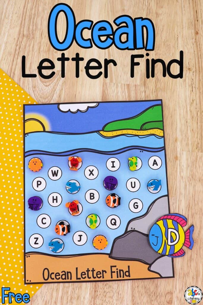 Letter Find Worksheets 