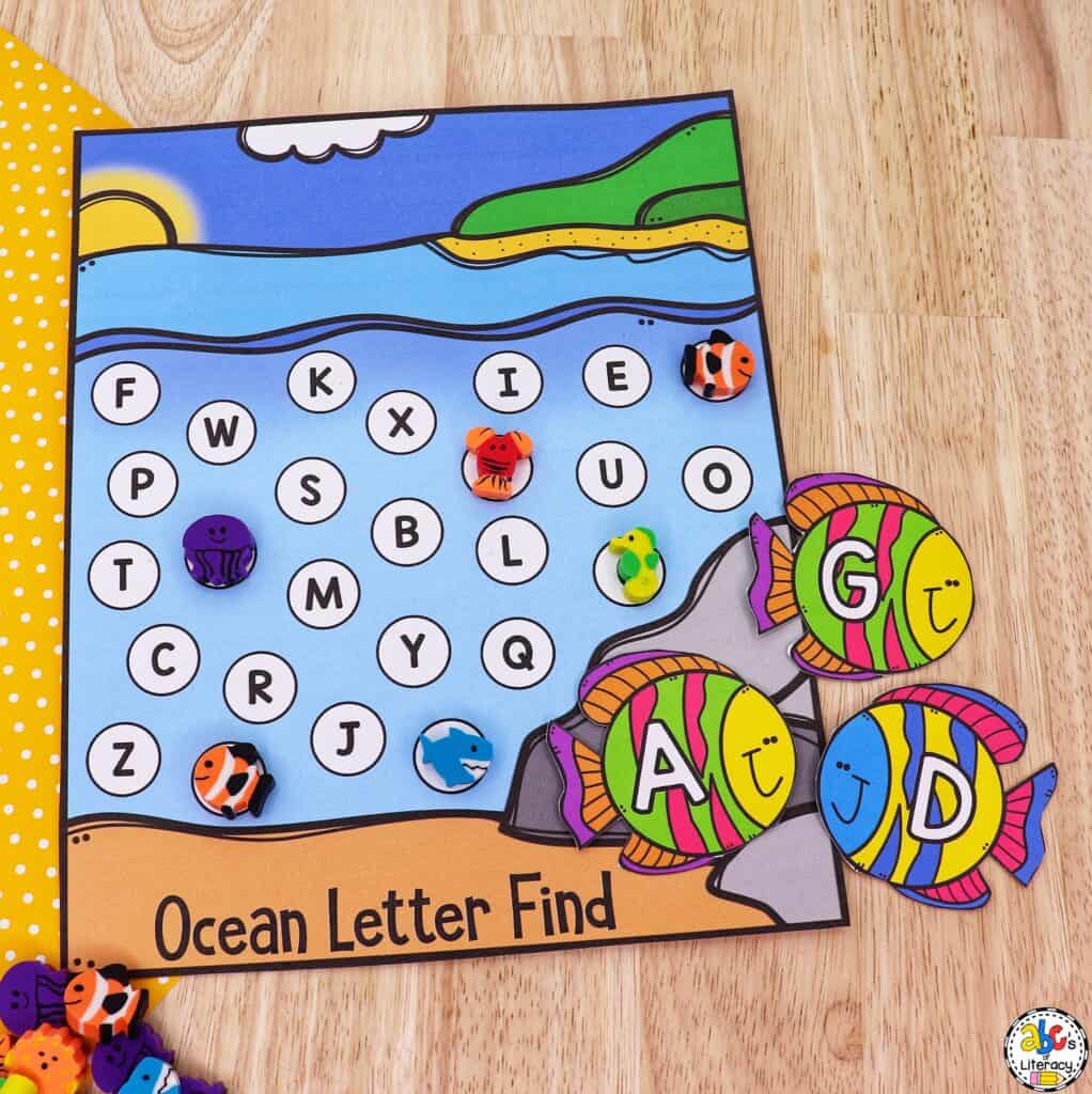 Find the Letter Activity 