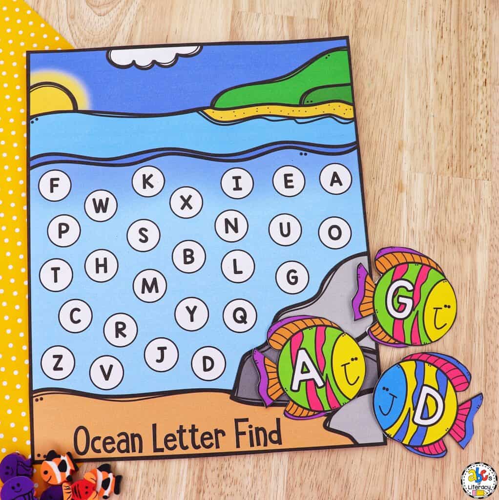 Letter Search Activity 