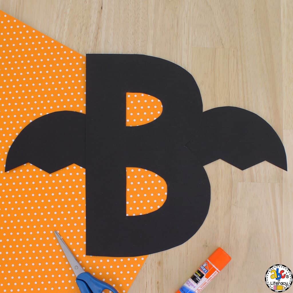 Halloween letter activity