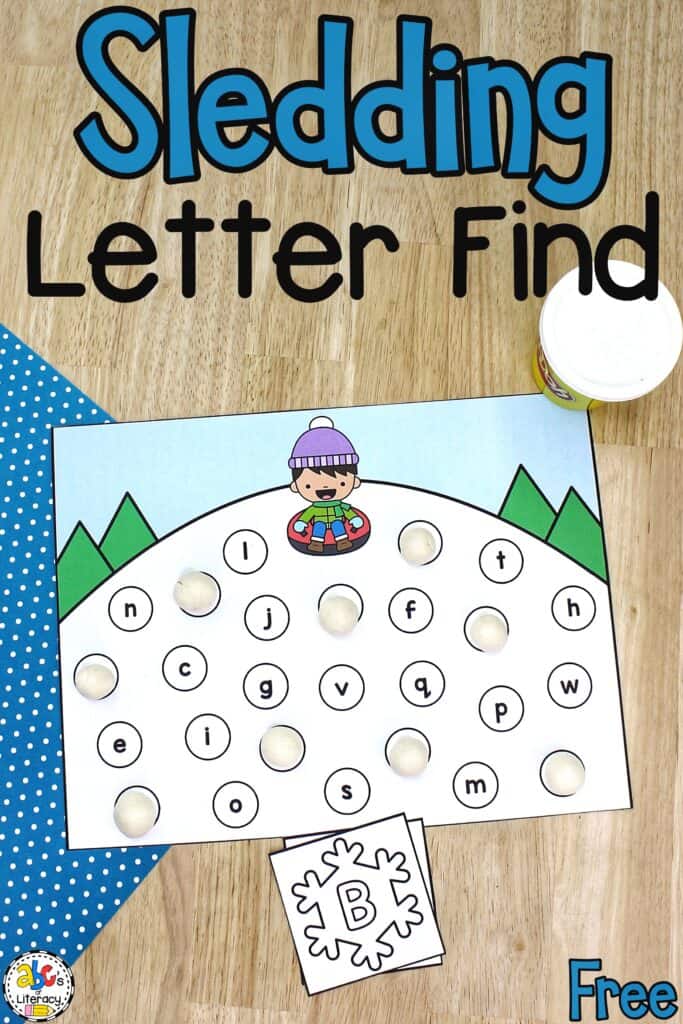 Letter Identification Activity 