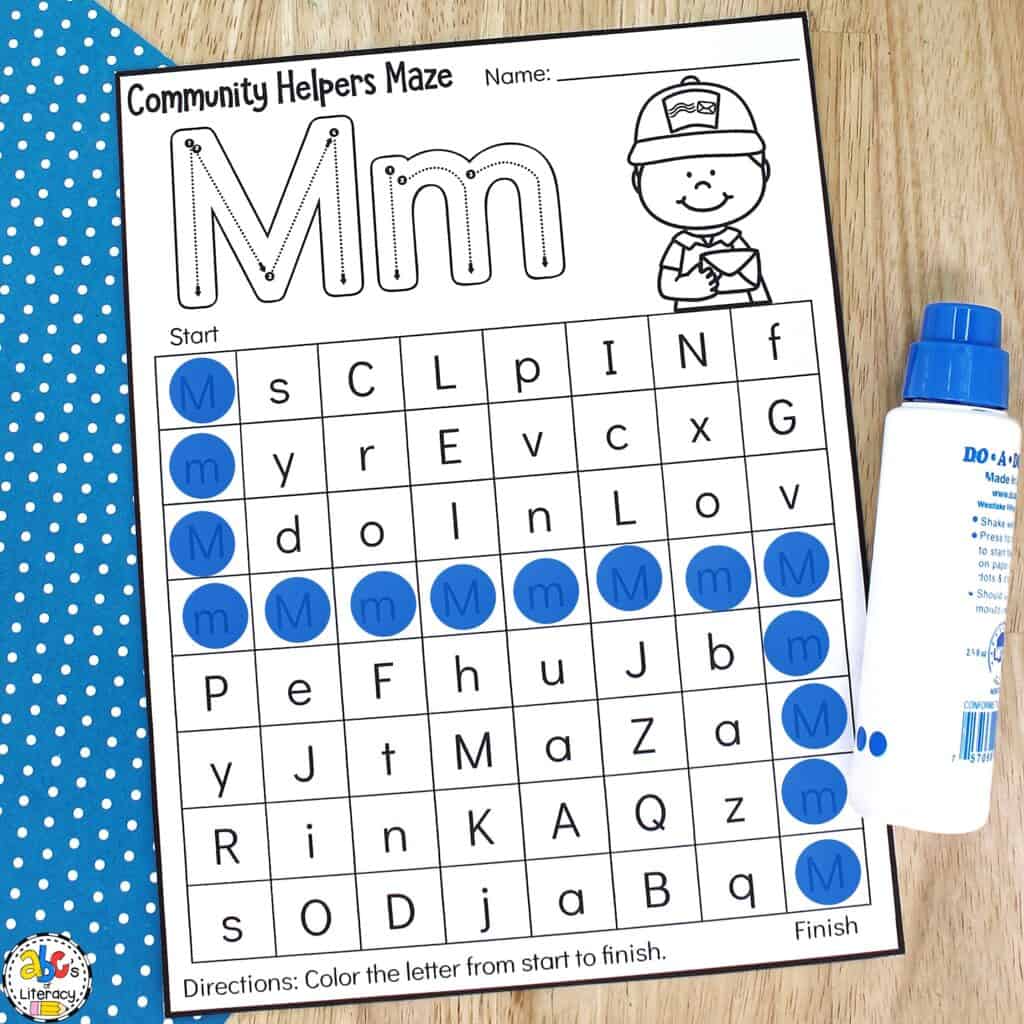 Letter Recognition Activity