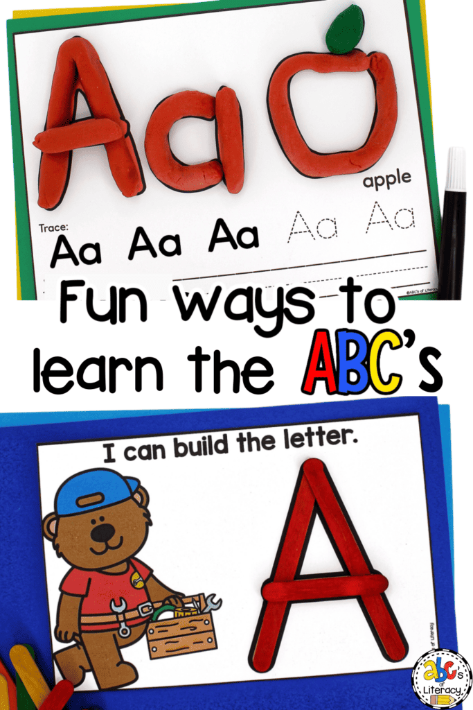 hands-on letter activities 