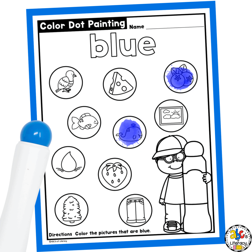 Dot Painting Printables