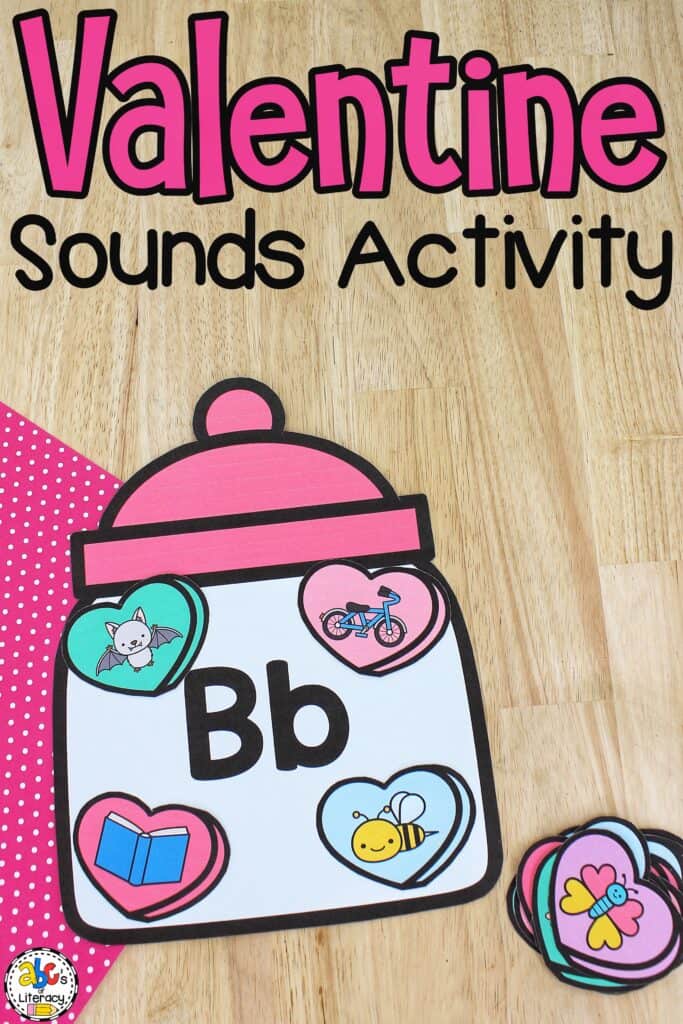 With this Valentine's Day Beginning Sounds Activity, practice letter recognition, identify initial sounds, and work on sound discrimination. Beginning Sounds Activity