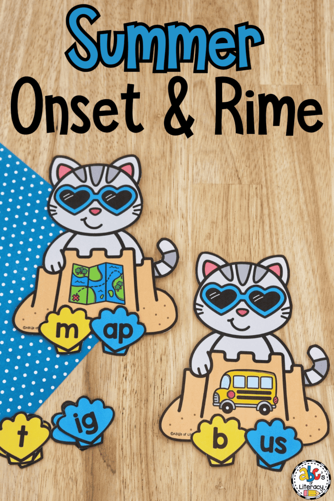 Summer literacy activities 