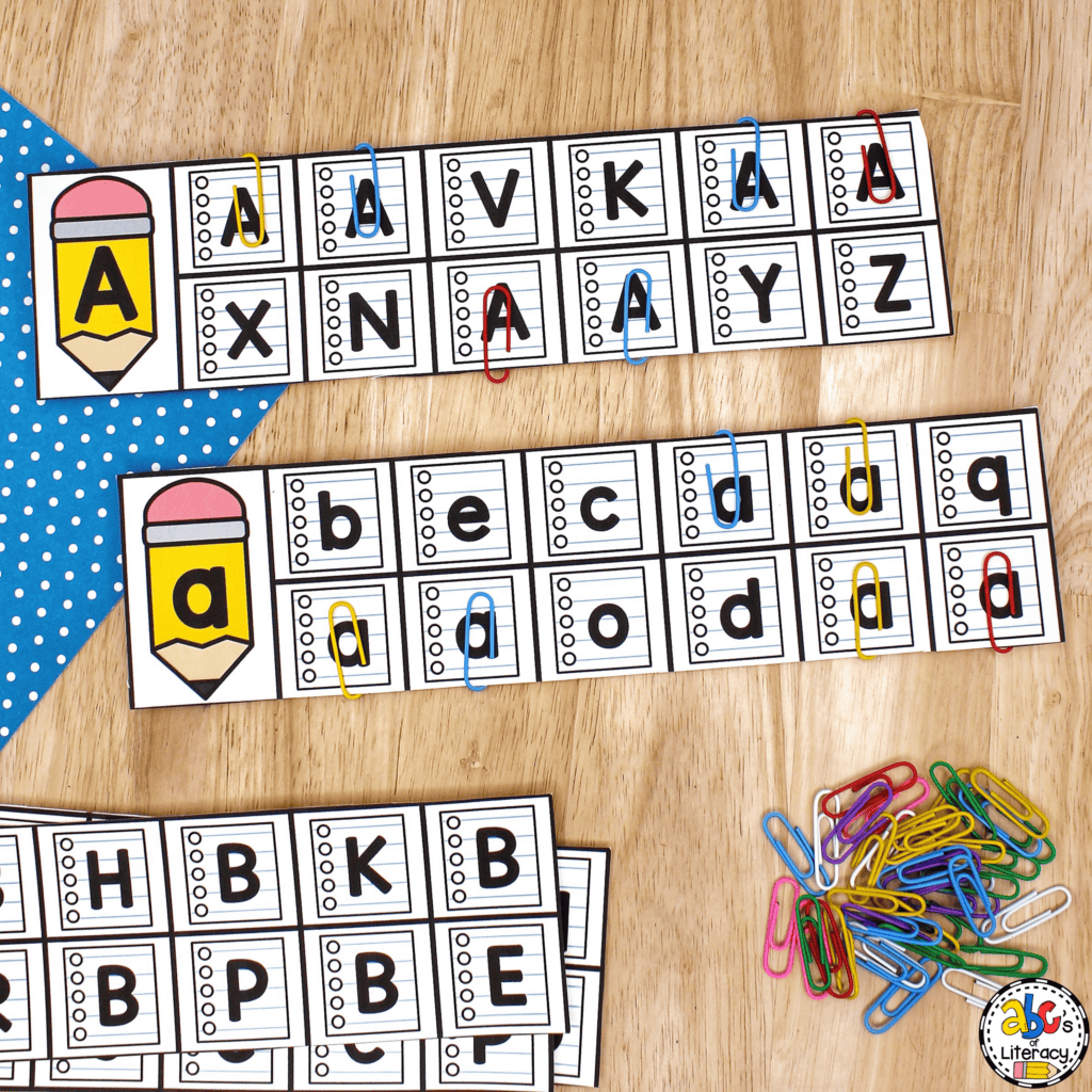 Letter Matching Activities 