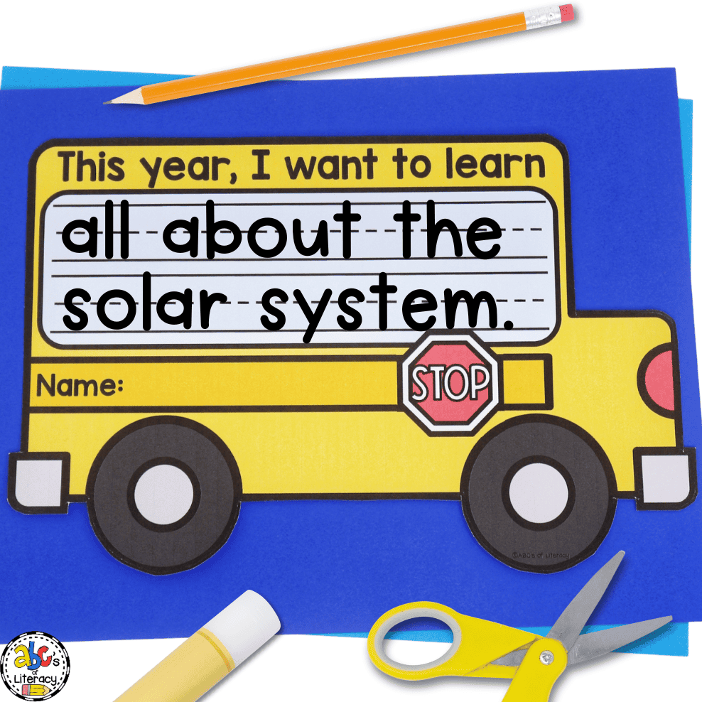 First Week of School Activities for Kindergarten