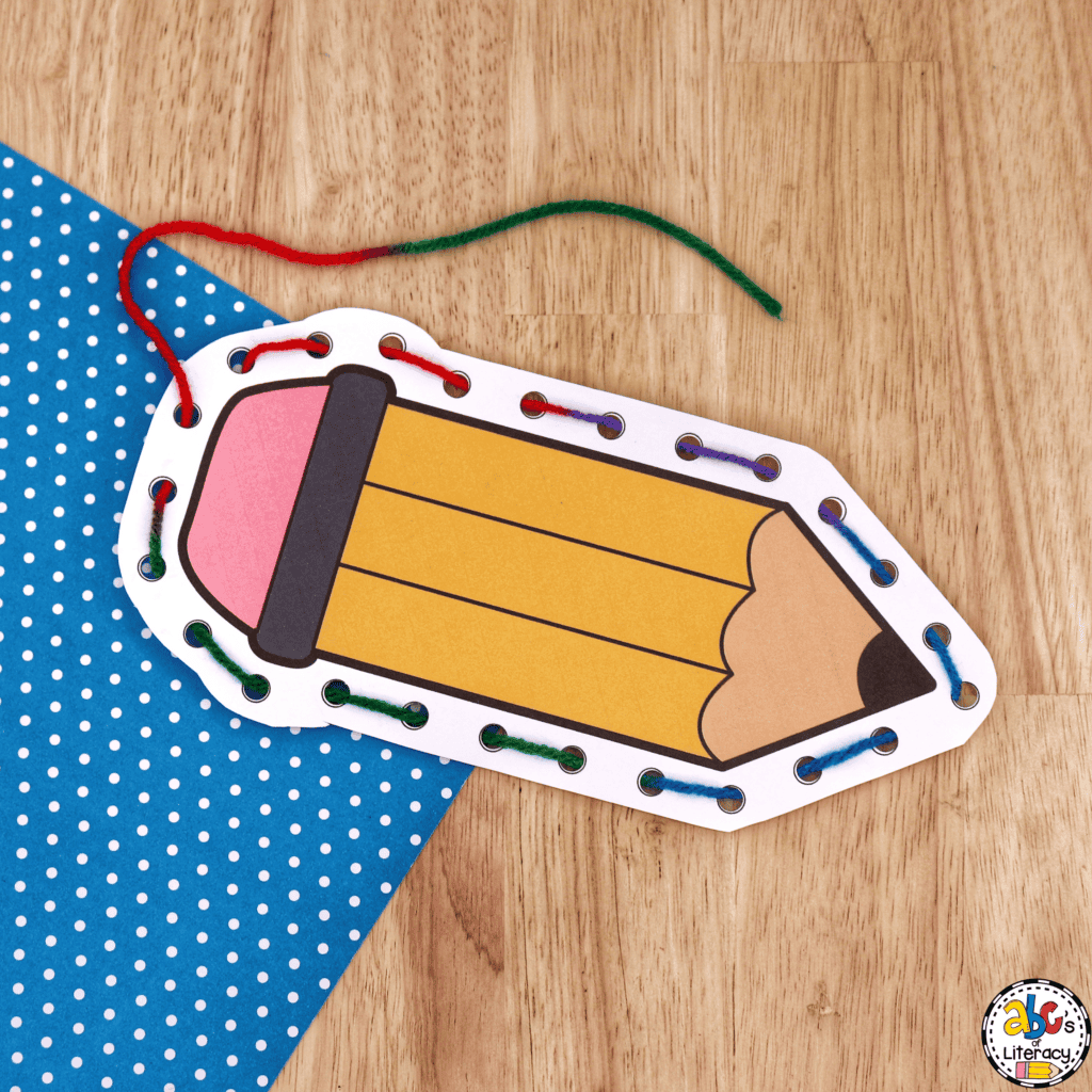 Back to School Fine Motor Activity