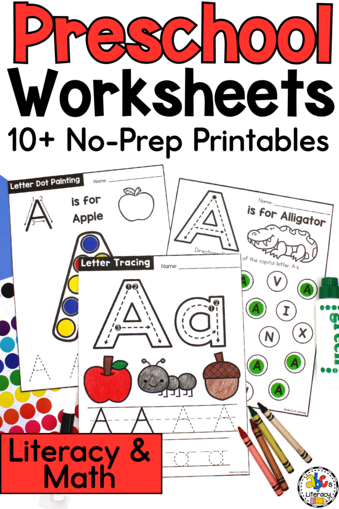 Kindergarten Printables