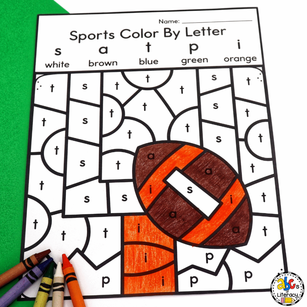 Color by Letters